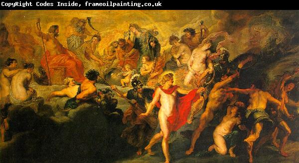 Peter Paul Rubens The Council of the Gods
